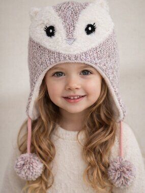 Adorable Knit Animal Hat for Kids